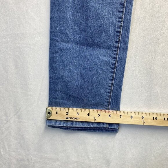 Place Skinny Etroite Adjustable Waist Jeans Girls Sz 18 Light Blue Mid-Rise Used - Picture 5 of 13